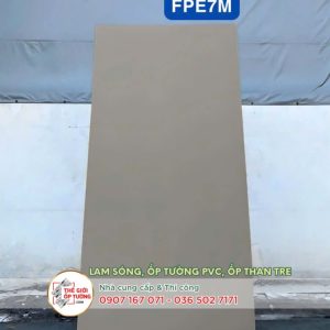 Ốp tường ván nhựa nội thất phủ phim vân mờ