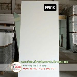 Ốp tường ván nhựa nội thất phủ phim vân mờ