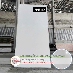Ốp tường ván nhựa nội thất phủ phim vân mờ