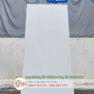 Ốp tường ván nhựa nội thất phủ phim vân mờ