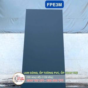 Ốp tường ván nhựa nội thất phủ phim vân mờ