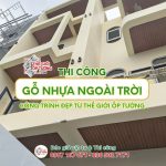 Công Trình Gỗ Nhựa Ngoài Trời TPHCM - Giải Pháp Ngoại Thất Bền Đẹp Theo Thời Gian