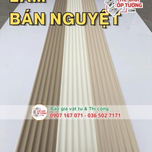 Ốp Tường Lam Sóng Bán Nguyệt