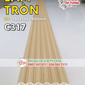 Ốp Tường Lam Sóng Tròn