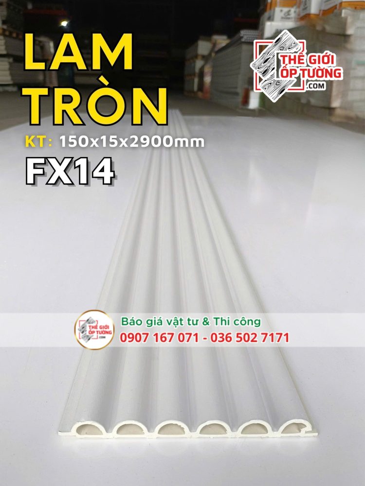 Ốp Tường Lam Sóng Tròn