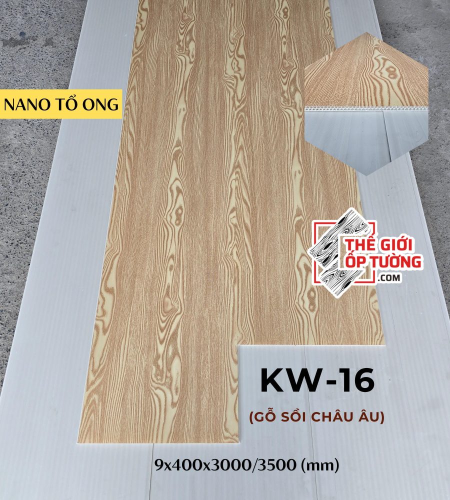 Tấm ốp tường nano tổ ong 16