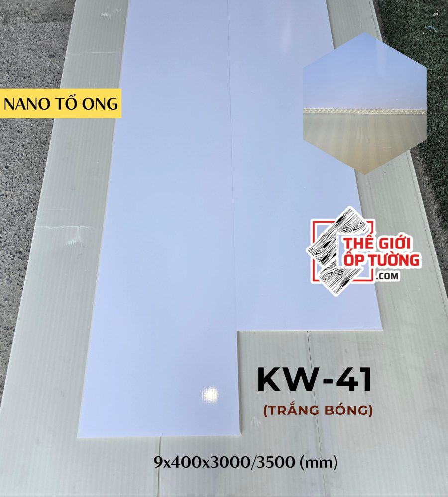 Tấm ốp tường nano tổ ong 41