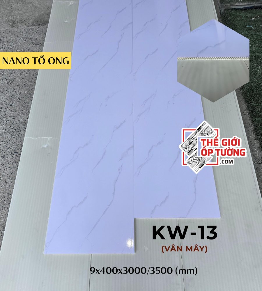 Tấm ốp tường nano tổ ong 13