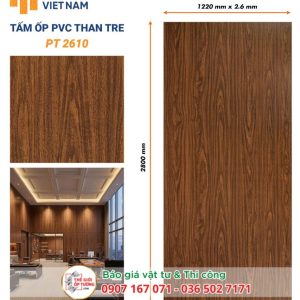 Ốp tường PVC than tre HOBI 10
