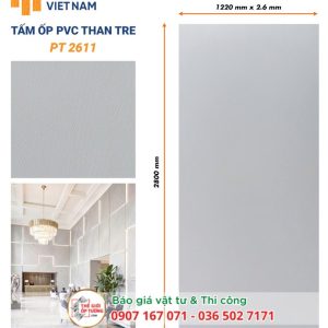 Ốp tường PVC than tre HOBI 11