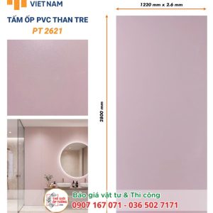 Ốp tường PVC than tre HOBI 21