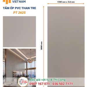 Ốp tường PVC than tre HOBI 25