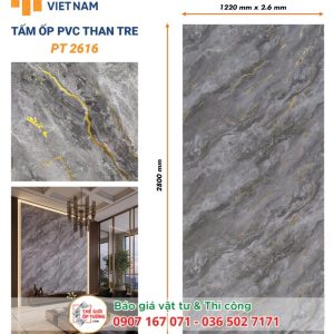 Ốp tường PVC than tre HOBI 16