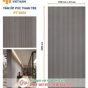 Ốp tường PVC than tre HOBI 04