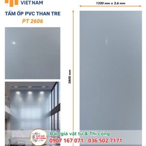 Ốp tường PVC than tre HOBI 06