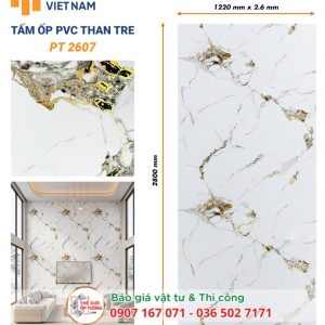 Ốp tường PVC than tre HOBI 07