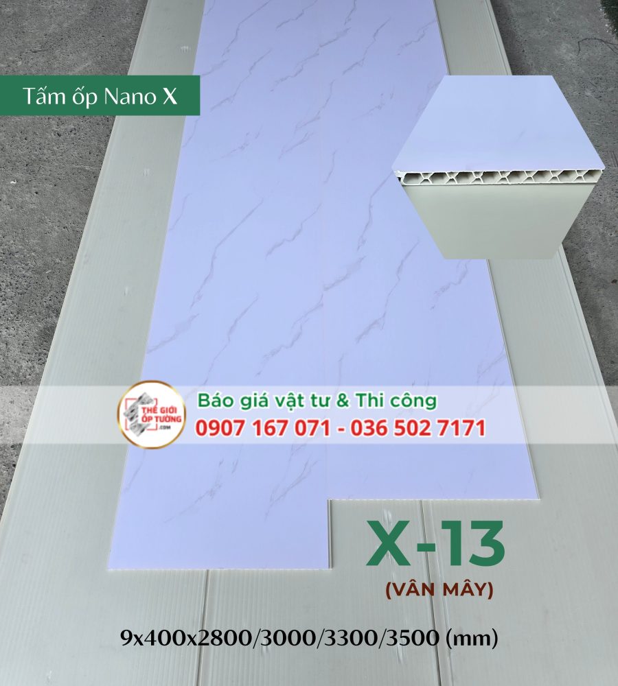 Tấm ốp nano X 13