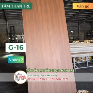 Ốp tường than tre KATA vân gỗ 16