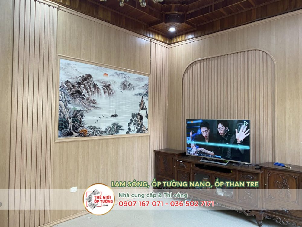 Thi Công Tấm Ốp Nano Glotex