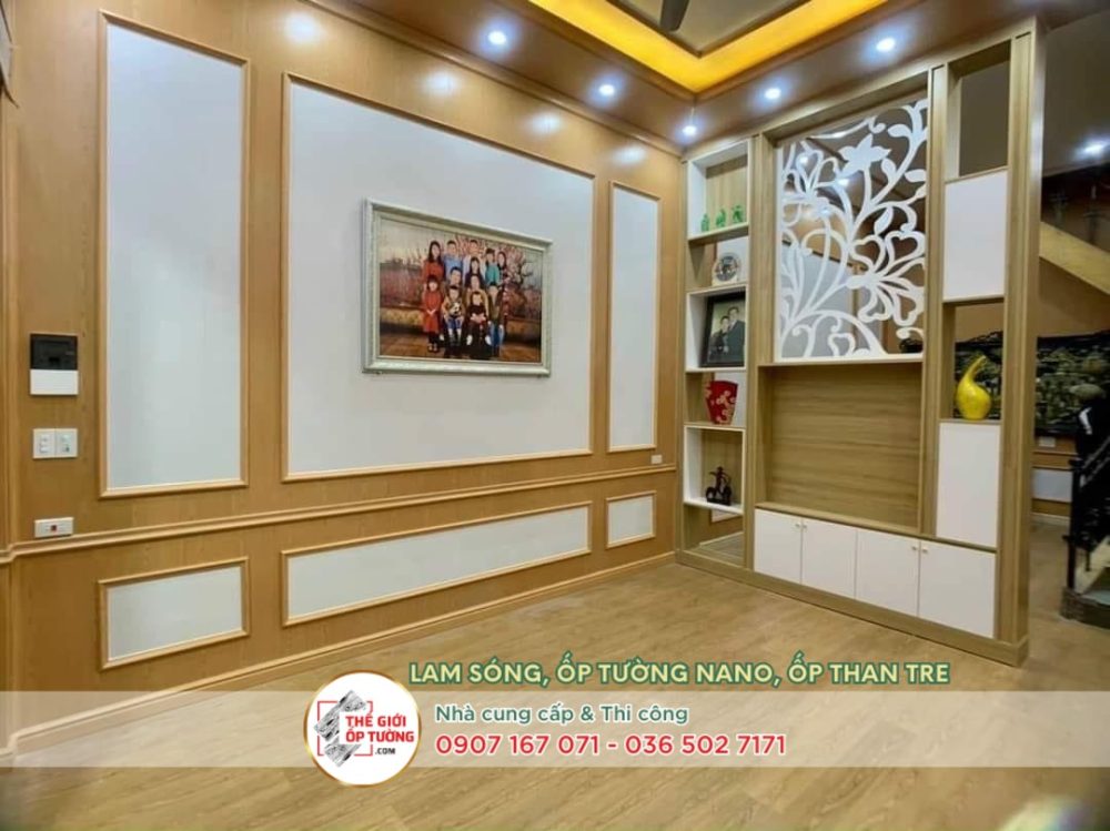 Thi Công Tấm Ốp Nano Glotex
