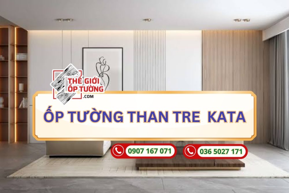Ốp tường than tre KATA