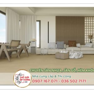 Sàn nhựa gỗ hèm khóa dẻo LVT 5mm MS Floor 02