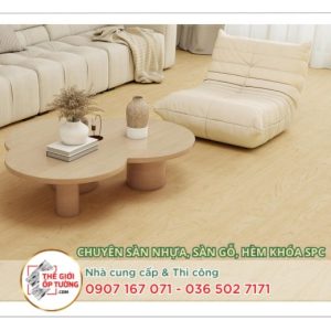 Sàn nhựa gỗ hèm khóa dẻo LVT 5mm MS Floor 03