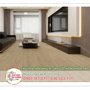 Sàn nhựa gỗ hèm khóa dẻo LVT 5mm MS Floor 05