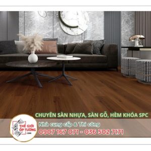 Sàn nhựa gỗ hèm khóa dẻo LVT 5mm MS Floor 07