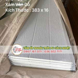 Tấm Ốp PU Lam Sóng Cách Nhiệt 07