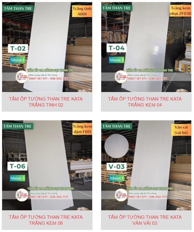 sử dụng tấm ốp KATA