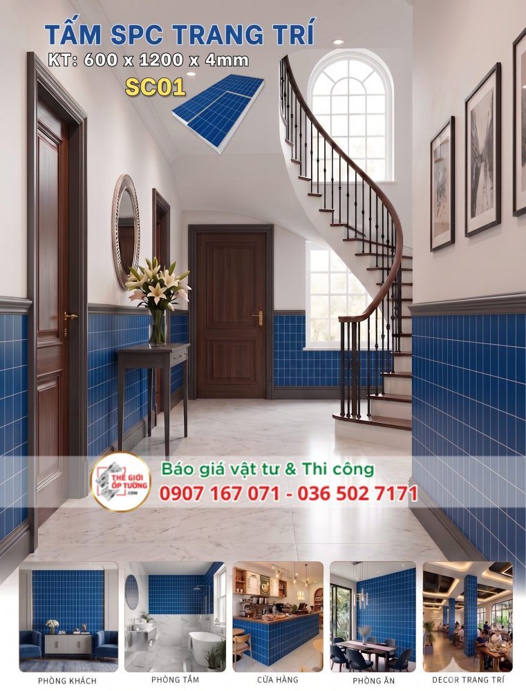 Những ưu điểm khiến tấm SPC được quan tâm