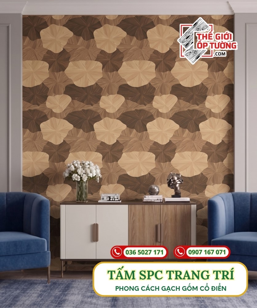 sử dụng tâm ốp SPC theo từng khu vực