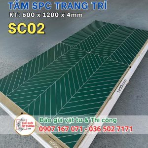 Tấm Ốp Tường SPC - phong cách gạch gốm 02