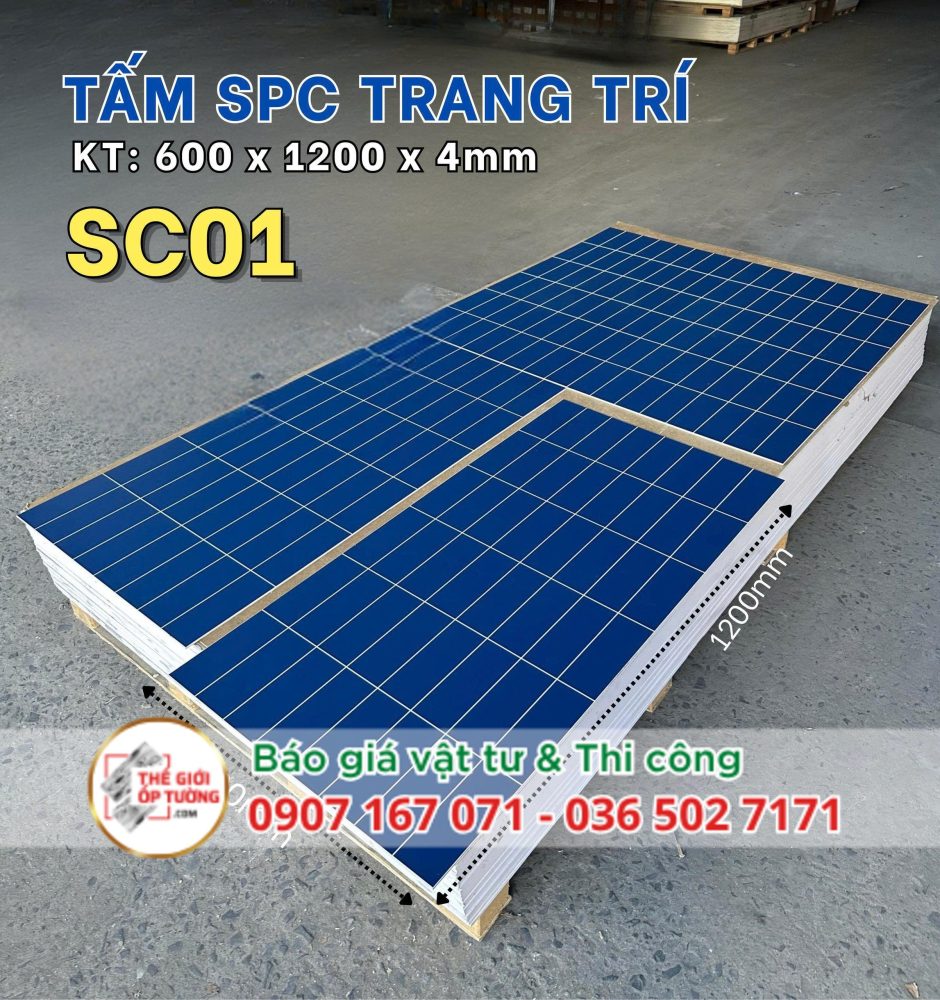 Điểm hấp dẫn của tấm ốp SPC trong thiết kế nội thất