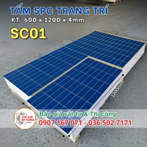 Tấm Ốp Tường SPC - phong cách gạch gốm 01
