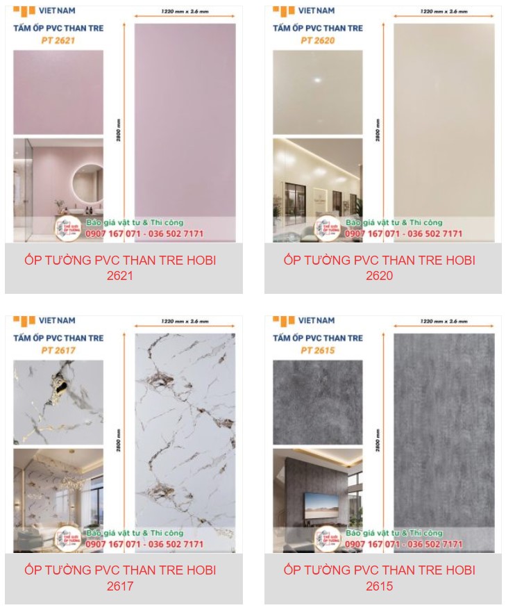 Ốp Tường PVC Than Tre HOBI phù hợp với những không gian nào
