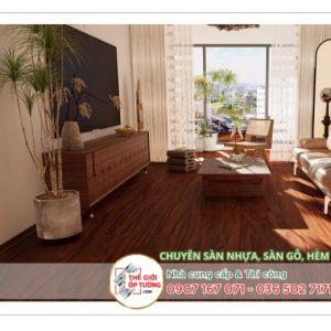 Sàn Gỗ Cốt Đen 12mm MSFLOOR Click 08
