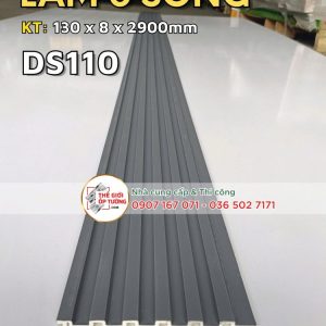 Ốp Tường Lam 6 Sóng 110