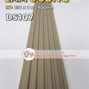 Ốp Tường Lam 6 Sóng 107