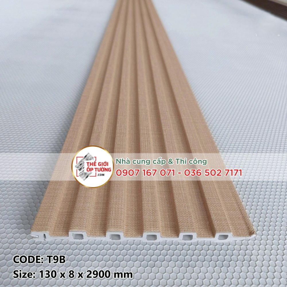 Ốp Tường Lam 6 Sóng 9B