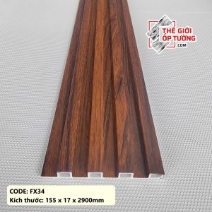 Ốp Tường Lam 4 Sóng 34