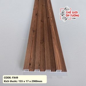 Ốp Tường Lam 4 Sóng 49