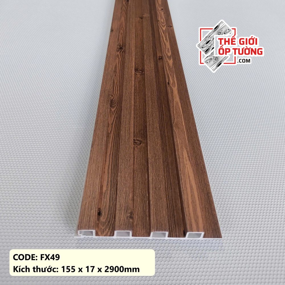 Ốp Tường Lam 4 Sóng 49