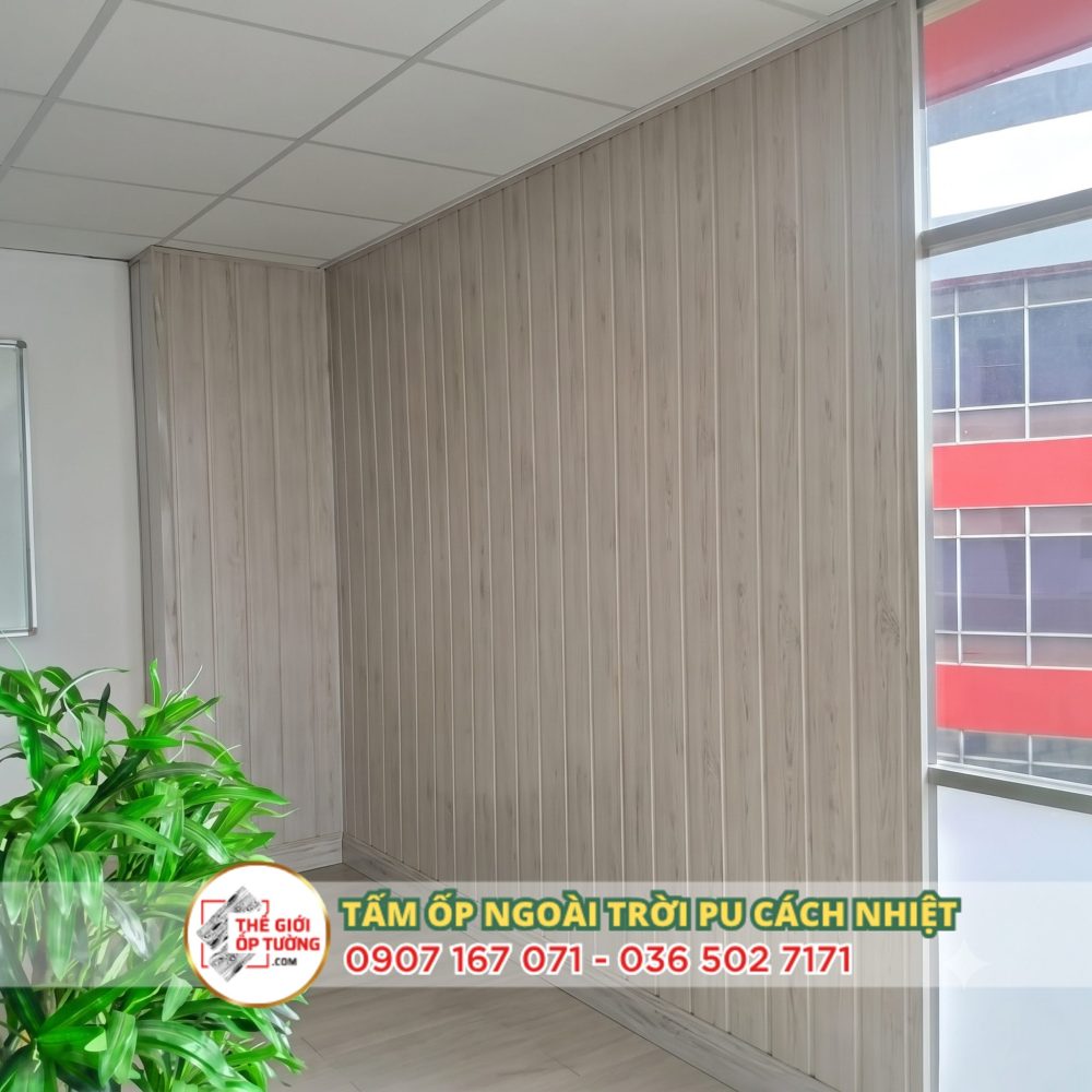 Ứng dụng tấm ốp cách nhiệt PU trong thực tế