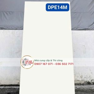 Tấm ốp tường than tre vân trắng mờ
