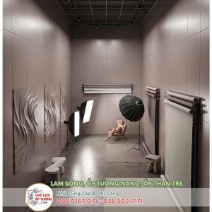 Ốp tường PVC than tre HOBI 22