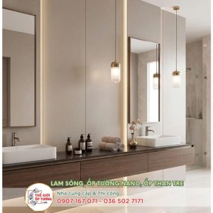 tấm PVC phim than tre phù hợp với nhu cầu cải tạo nội thất