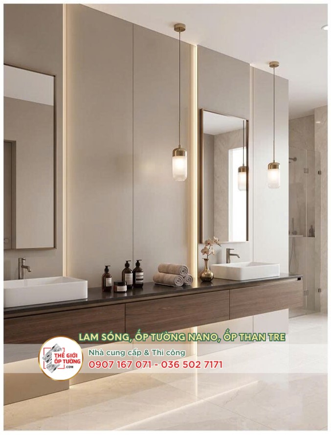 tấm PVC phim than tre phù hợp với nhu cầu cải tạo nội thất