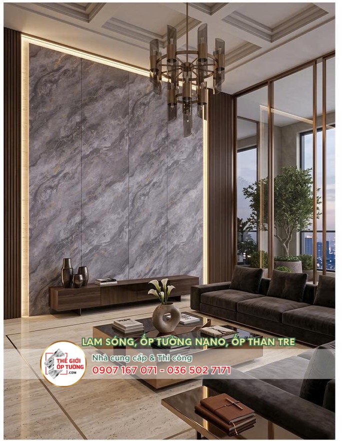 Ốp tường PVC than tre HOBI 16